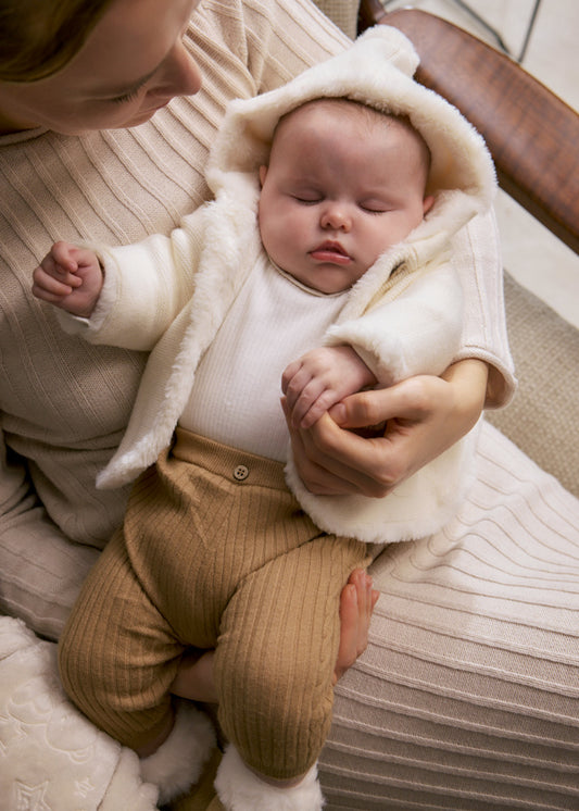 Newborn Girl Knit Legging