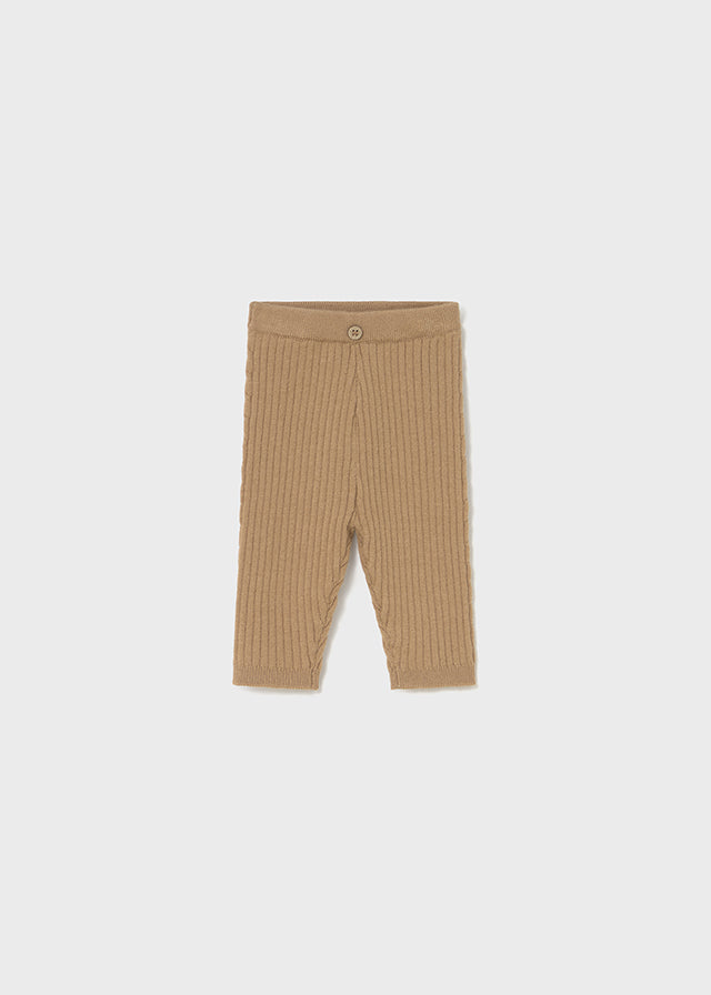 Newborn Girl Knit Legging