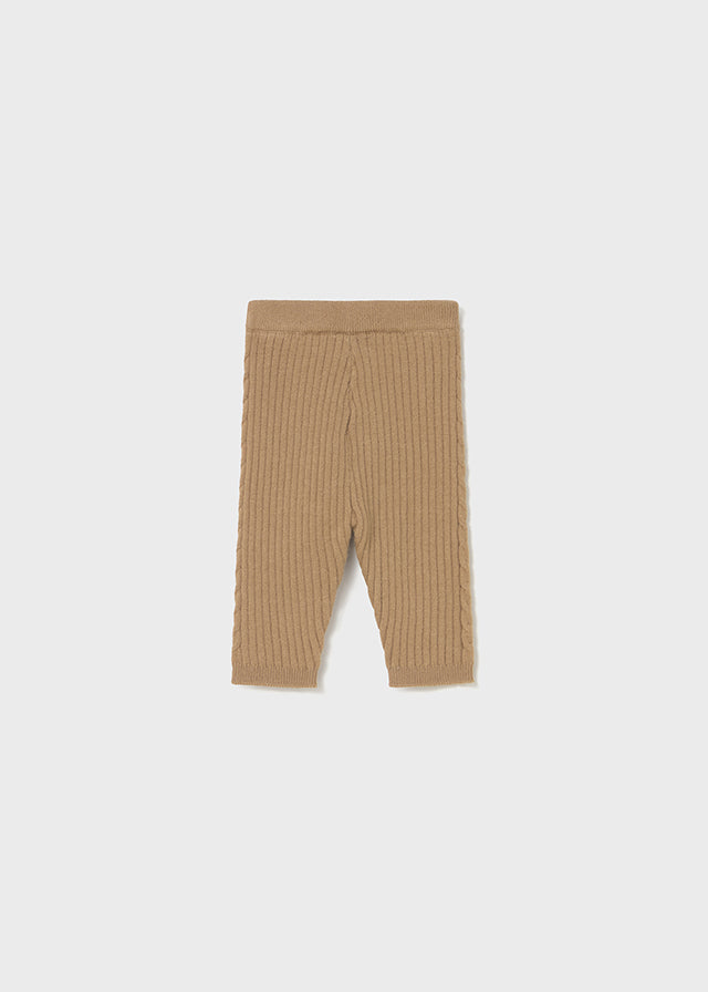Newborn Girl Knit Legging