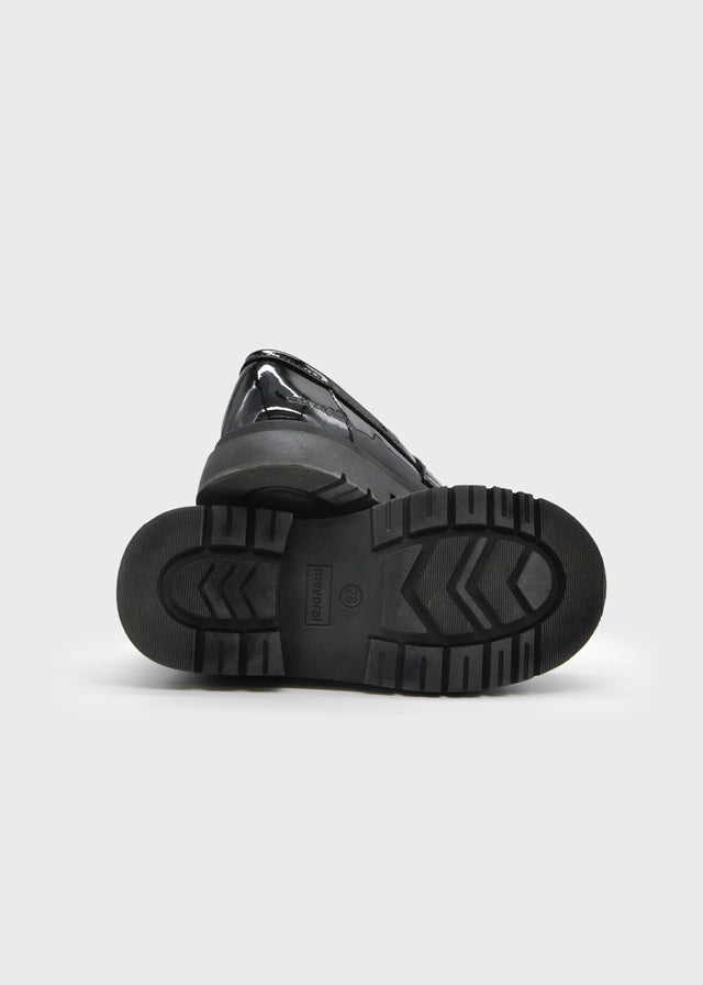 Girl Basic Black Loafers