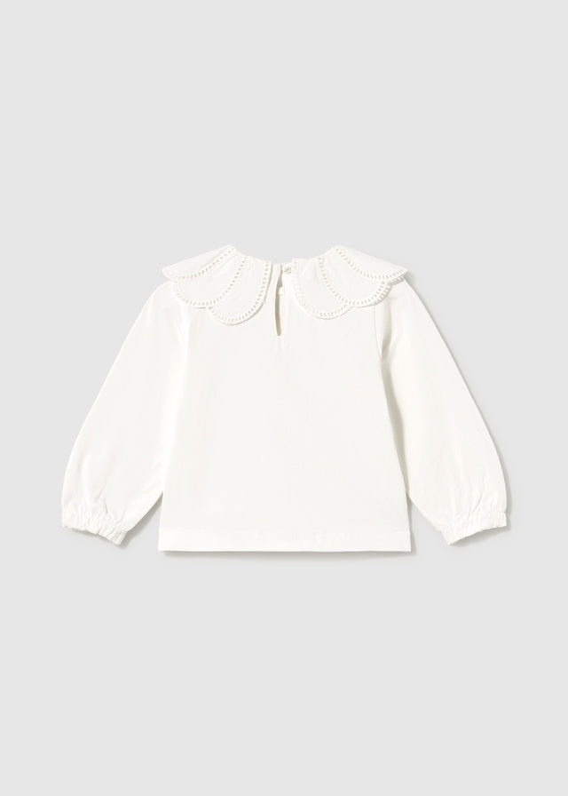 Infant Girl Collared Top