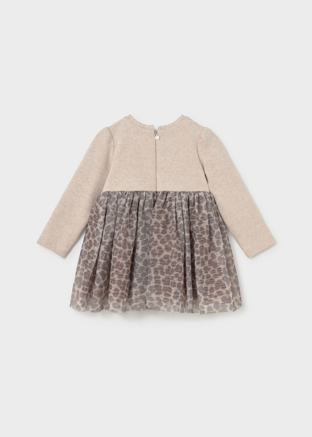 Infant Girl Leopard Tulle Dress