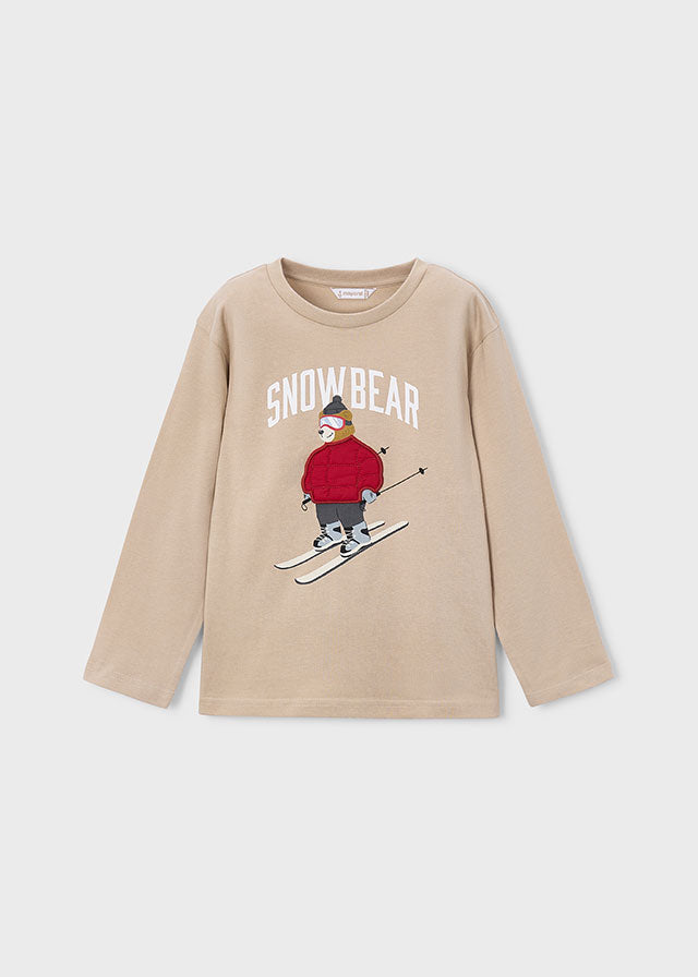 Boys Snowbear L/s Shirt