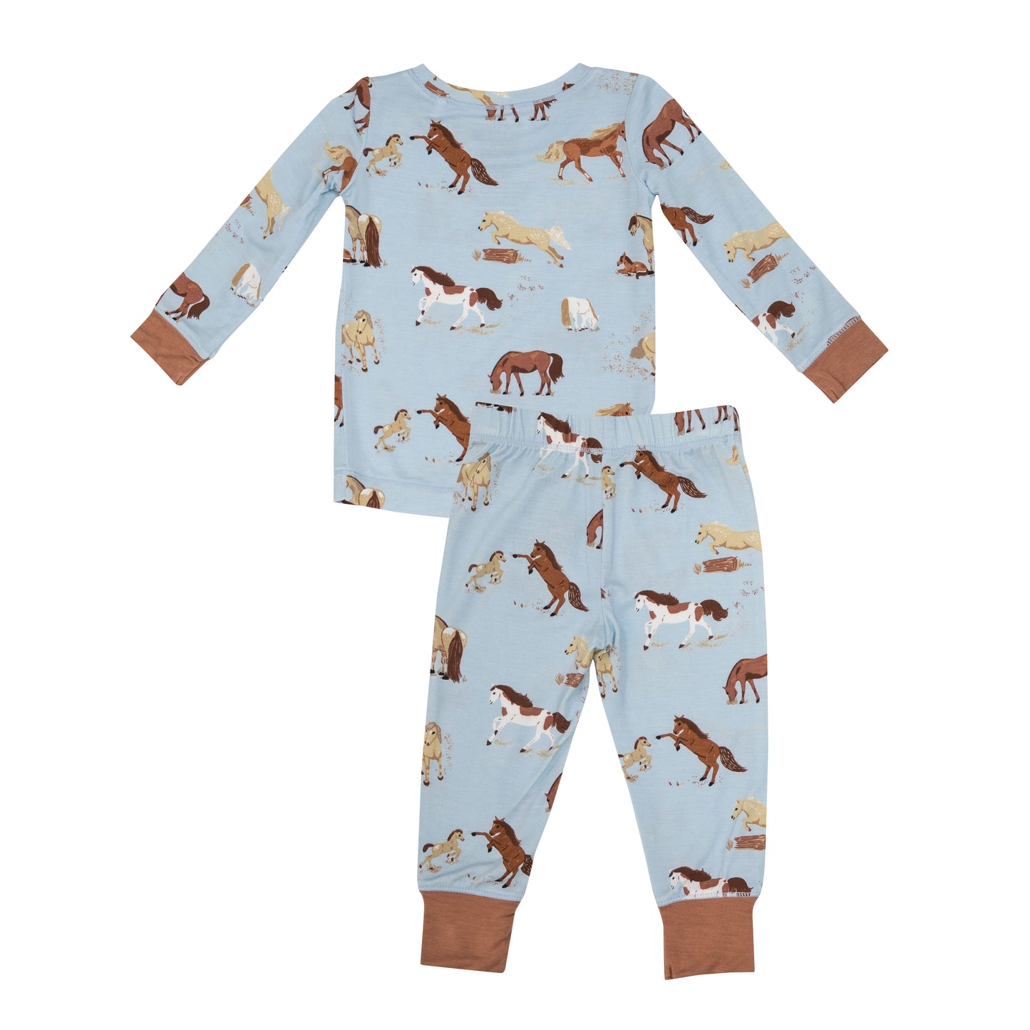 Light Blue Horses Loungewear
