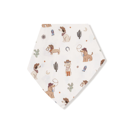 Cowboy Dogs Bandana Bib