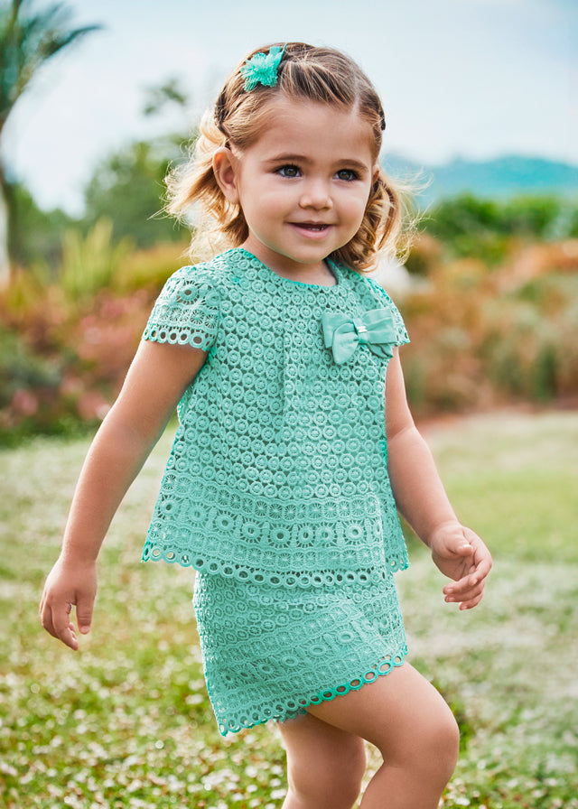 Baby 2-Piece Guipure Set