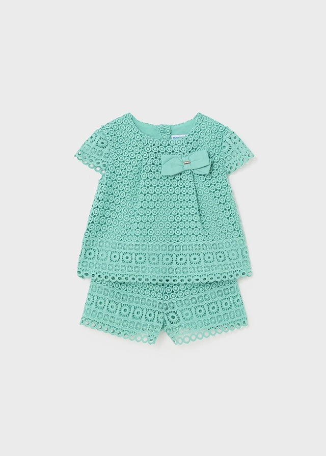 Baby 2-Piece Guipure Set