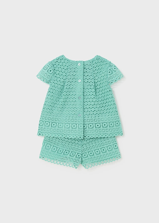 Baby 2-Piece Guipure Set