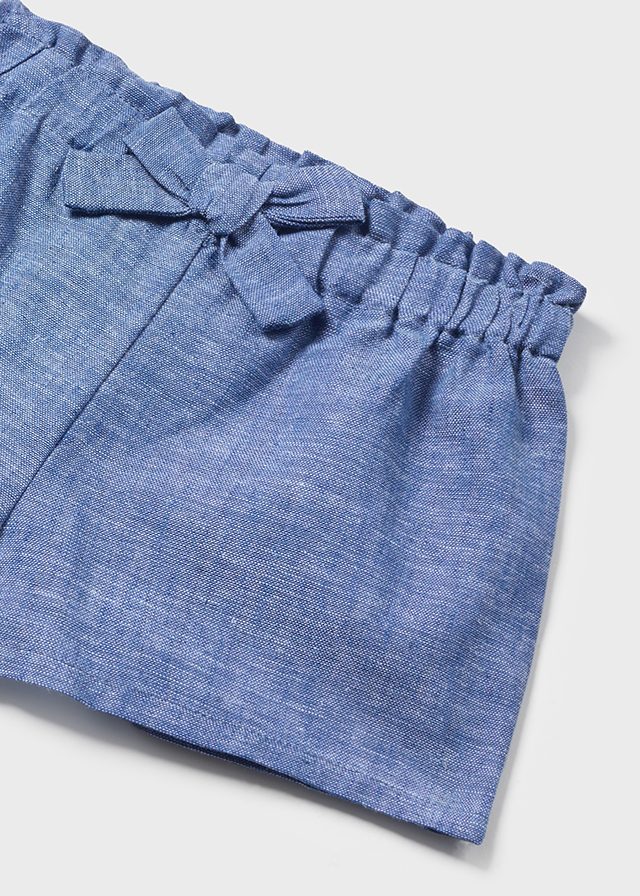Baby Girl Linen 2-Piece Set