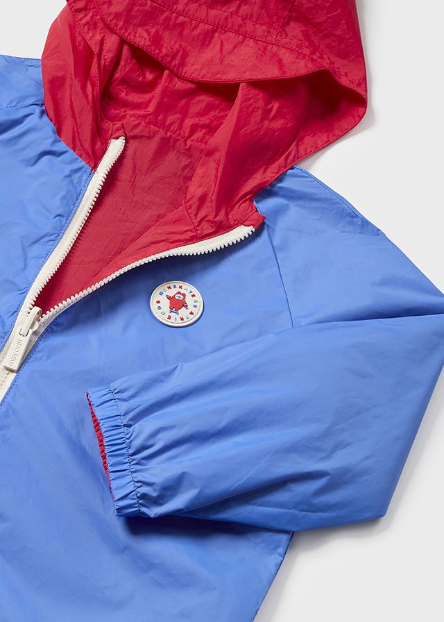 Reversible Windbreaker Rain Jacket