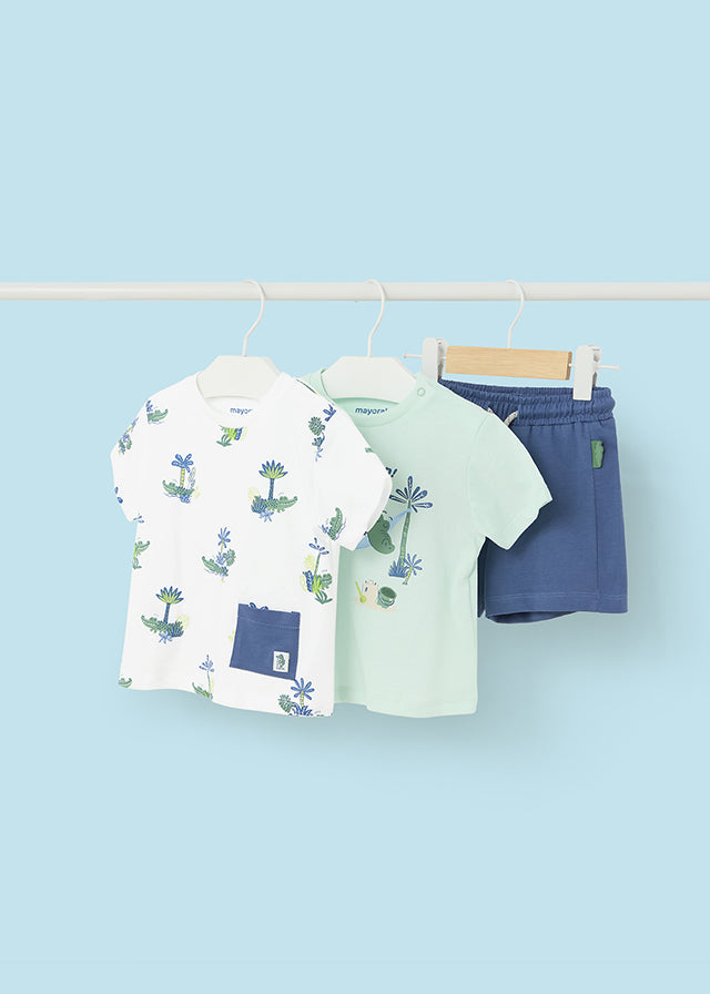 Baby Boy 3-Piece Gator Set