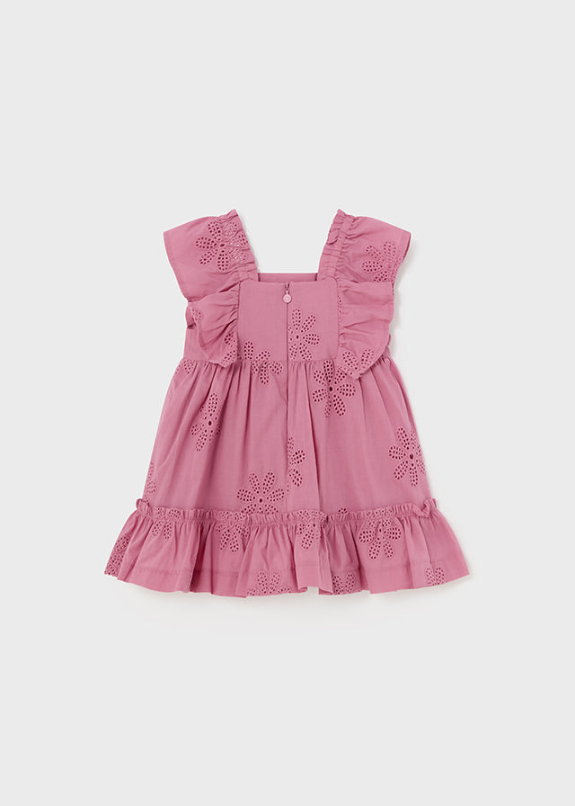 Infant Hibiscus Ruffled Dress