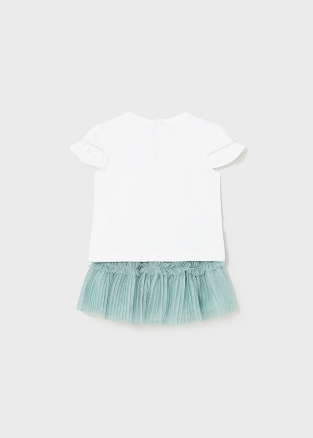 Floral 2 Piece Tulle Set