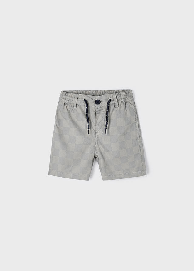 Boys Checked Print Better Cotton Shorts