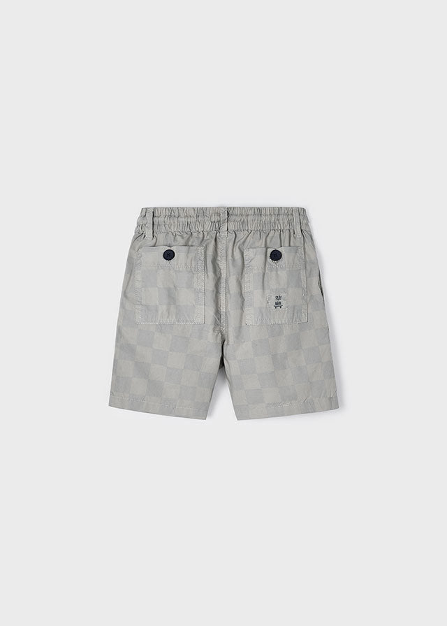 Boys Checked Print Better Cotton Shorts