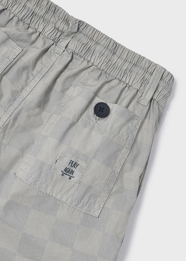 Boys Checked Print Better Cotton Shorts