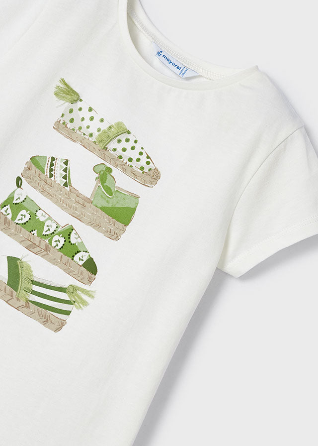 Girls 2-Piece Green Leaf Set