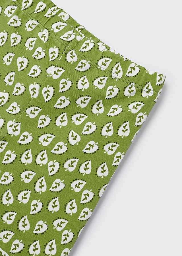 Girls 2-Piece Green Leaf Set