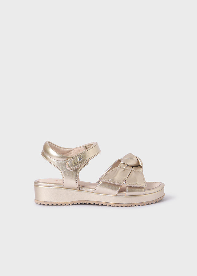 Little Girls Sustainable Leather Sandals