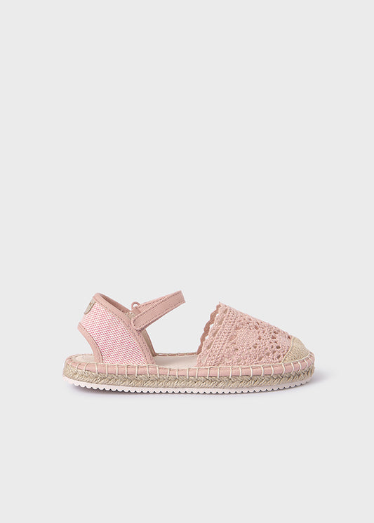 Little Girls Pink Espadrilles