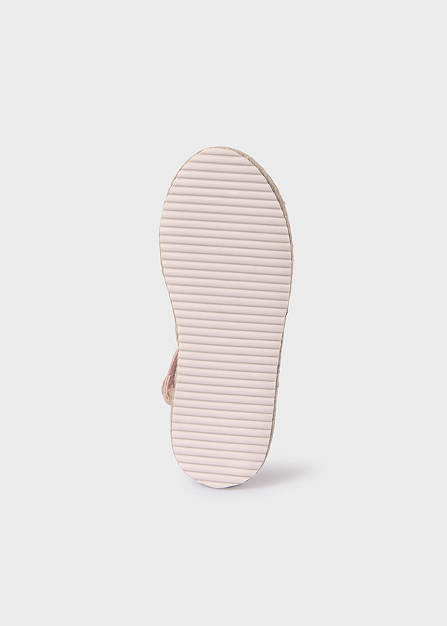 Little Girls Pink Espadrilles
