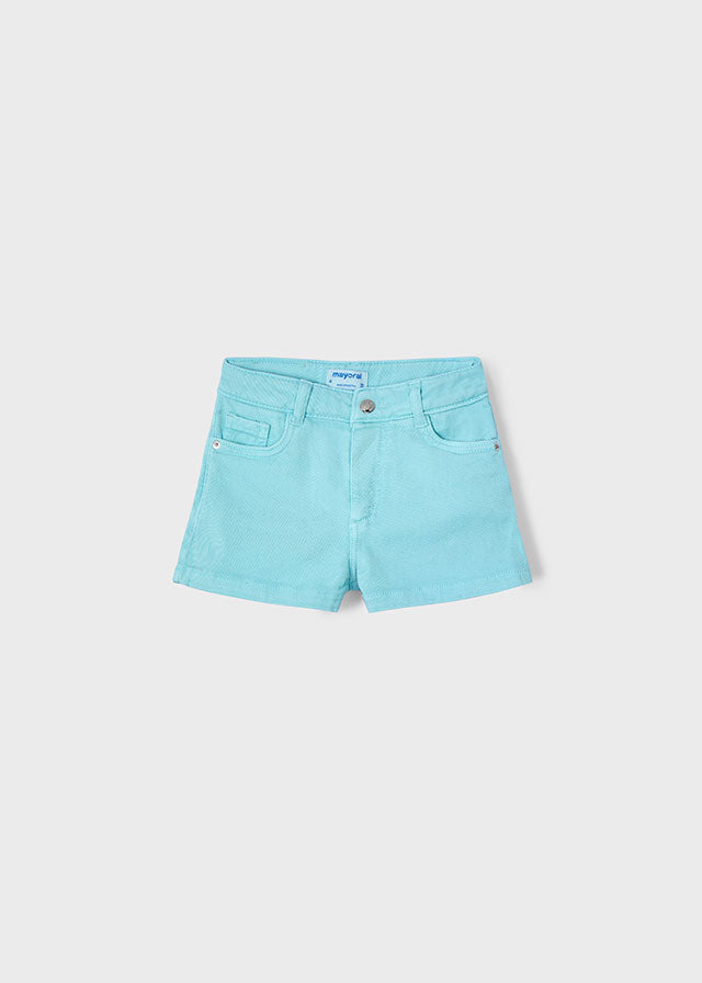 Girls Basic Twill Shorts