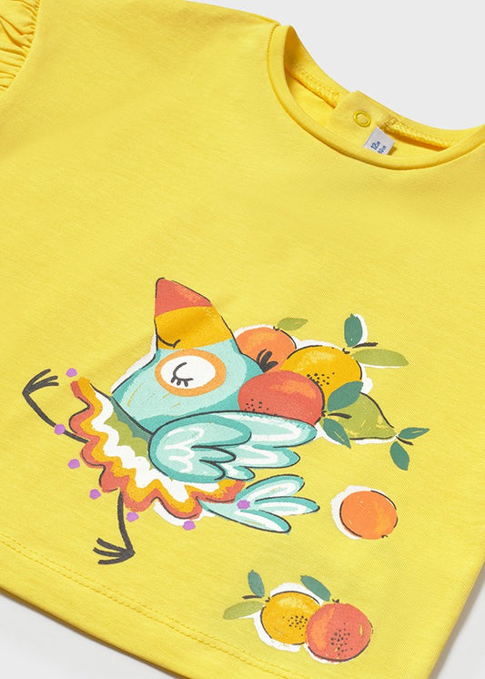 Infant Girl Tropical S/s T-Shirt