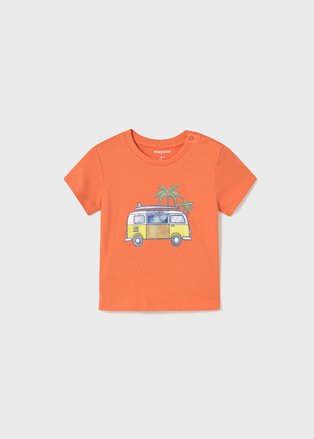 Infant Boy Interactive Van T-shirt