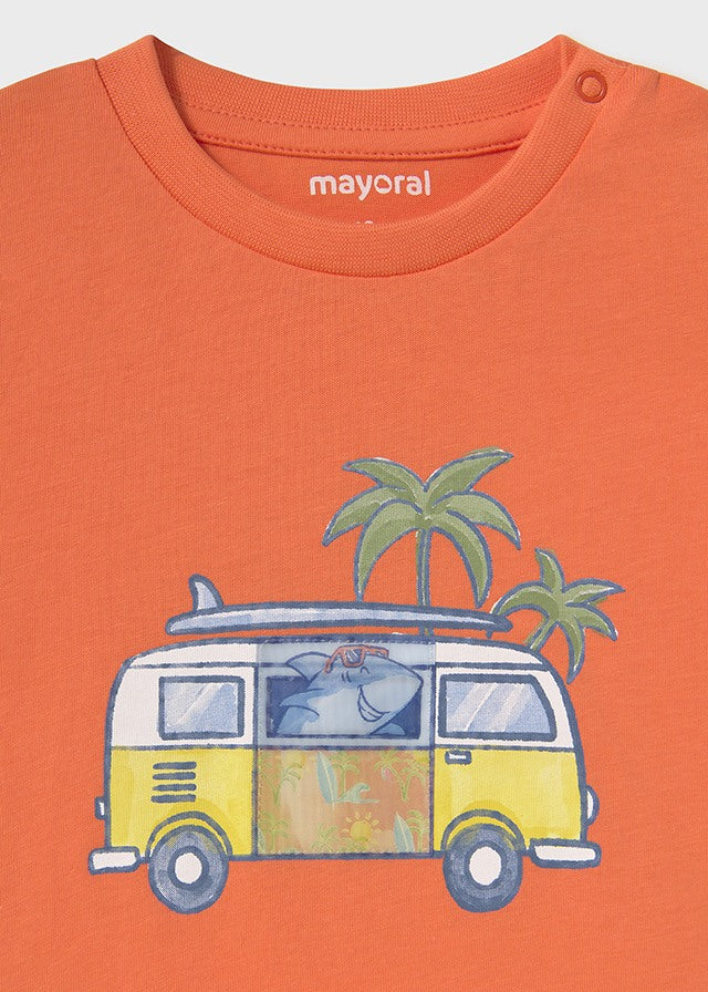 Infant Boy Interactive Van T-shirt