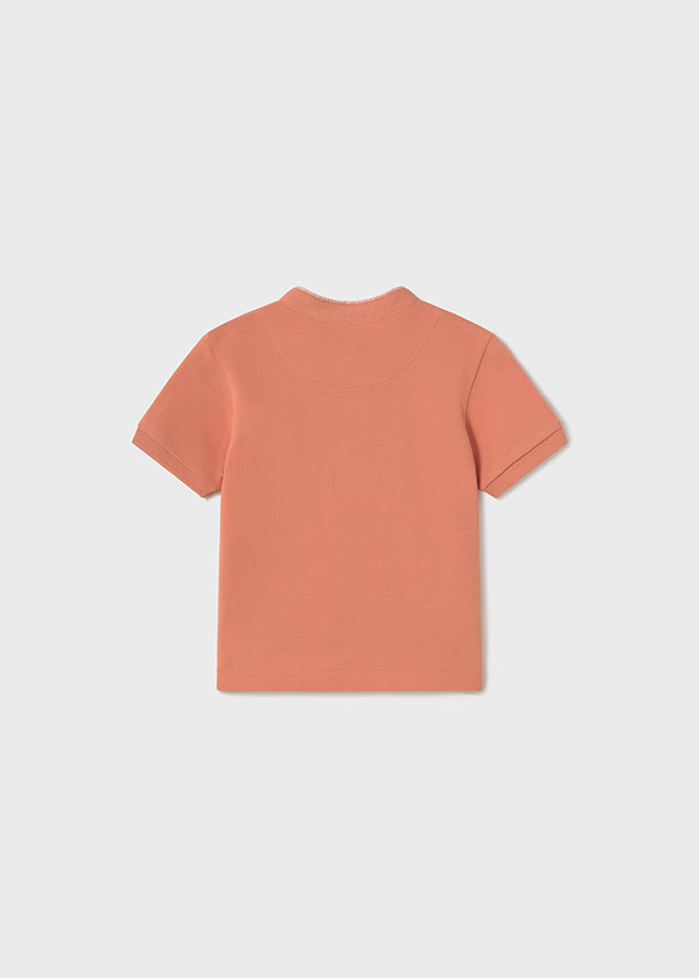 Infant Boy S/s Mao Neck Polo