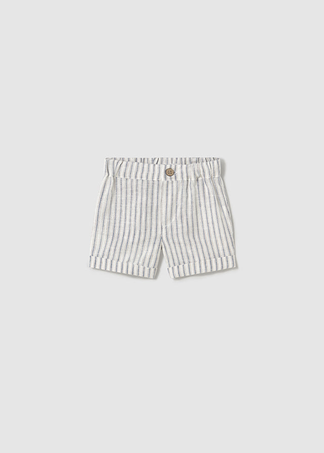 Newborn Linen Shorts