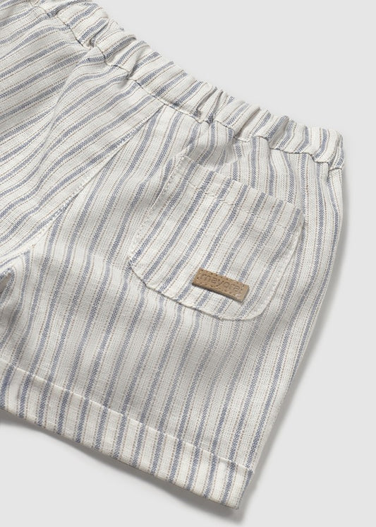 Newborn Linen Shorts