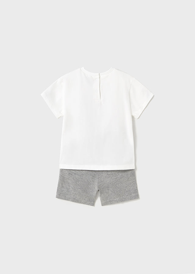 Infant Boy Dog Bermuda Set