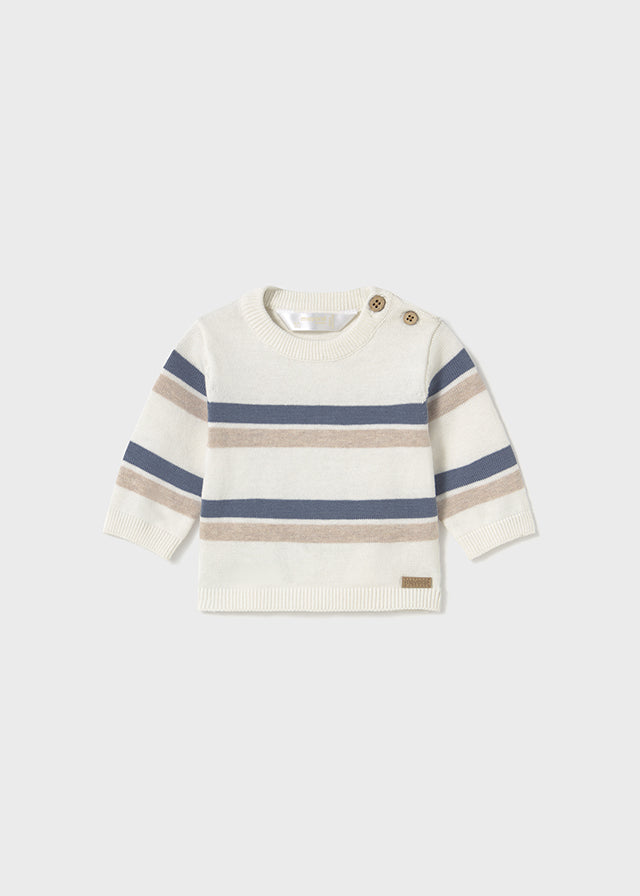 Infant Boys Striped Knit Sweater