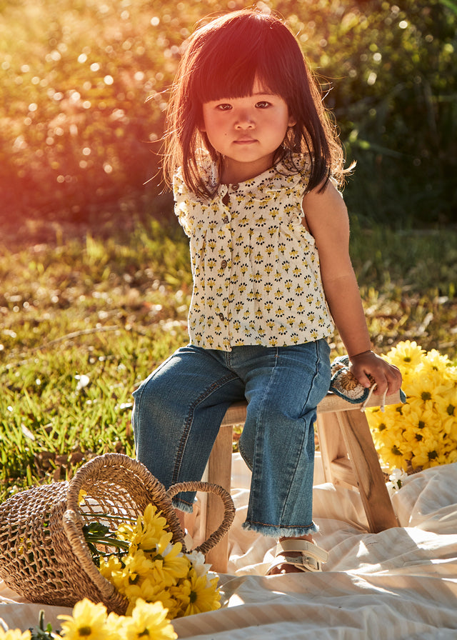 Infant Girl Denim Trousers