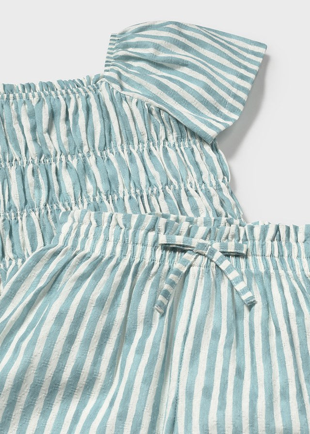 Infant Girl's Smocked Top and Pant Set