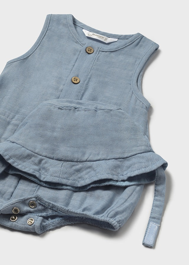 Infants Short Bodysuit w/Hat