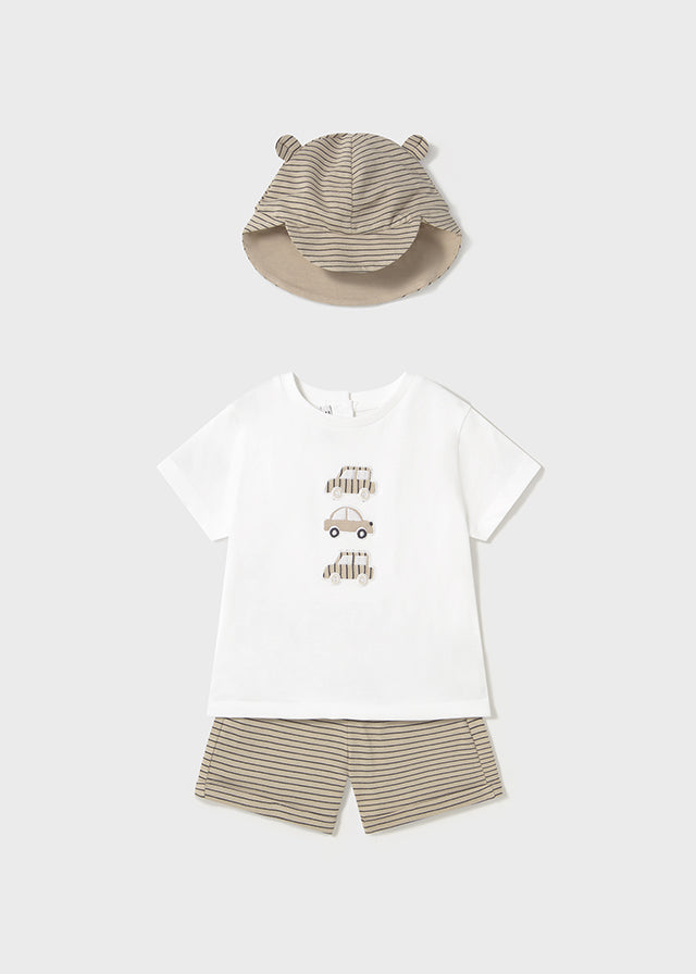 Infant Boys Set With Hat