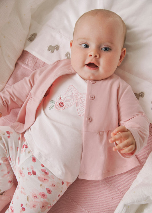 NB Girl Floral 3-Piece Set