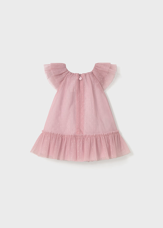 Newborn Girl Tulle Dress
