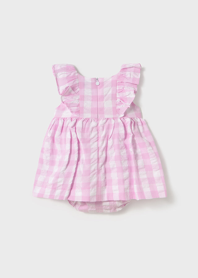 Infant Girl Vichy Dress w/Bloomers