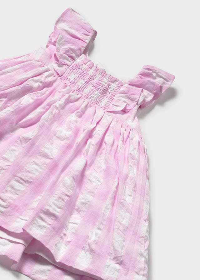 Infant Girl Vichy Dress w/Bloomers