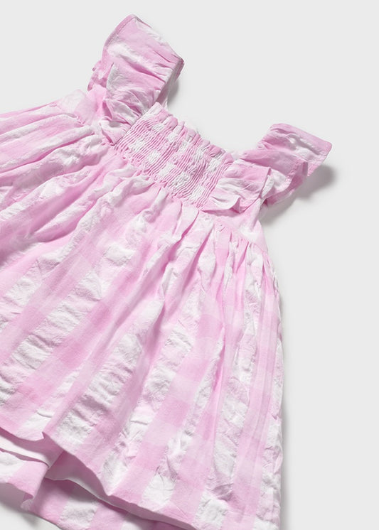 Infant Girl Vichy Dress w/Bloomers