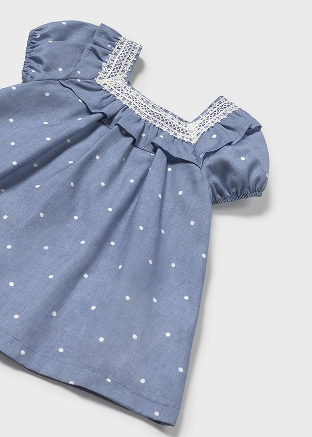 NB Girl Polka Dot Dress w/Bloomers