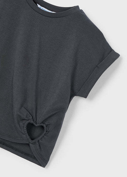 Girls S/s Hearts Shirt