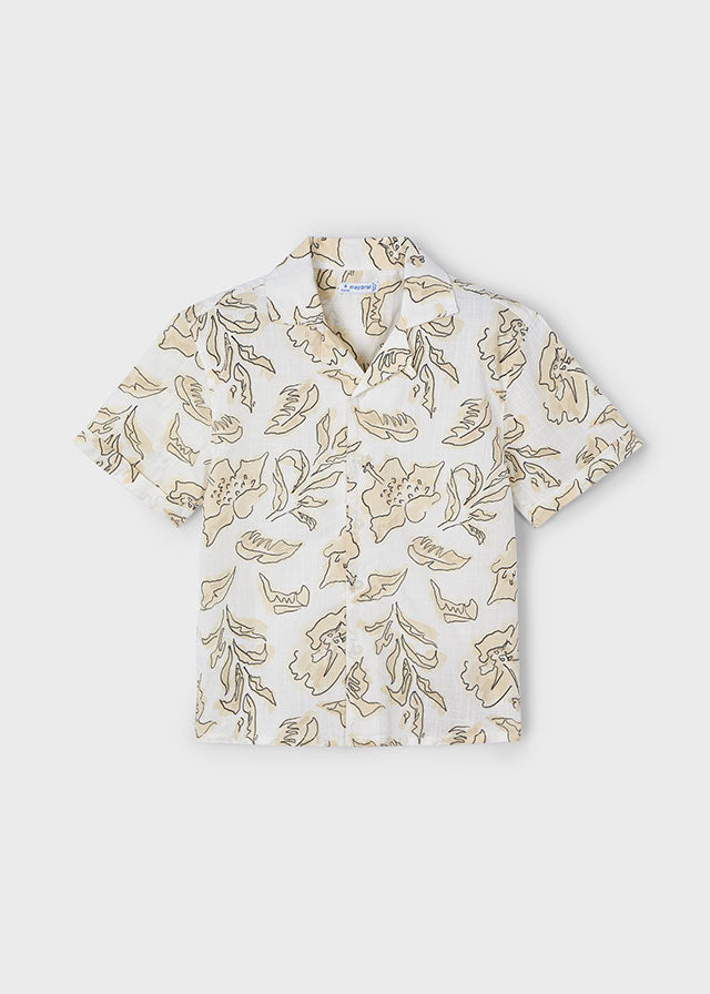 Boys Casual Printed Shirt
