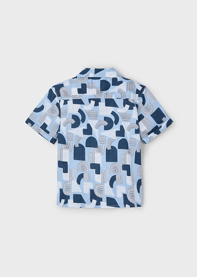 Boys Casual Printed Shirt