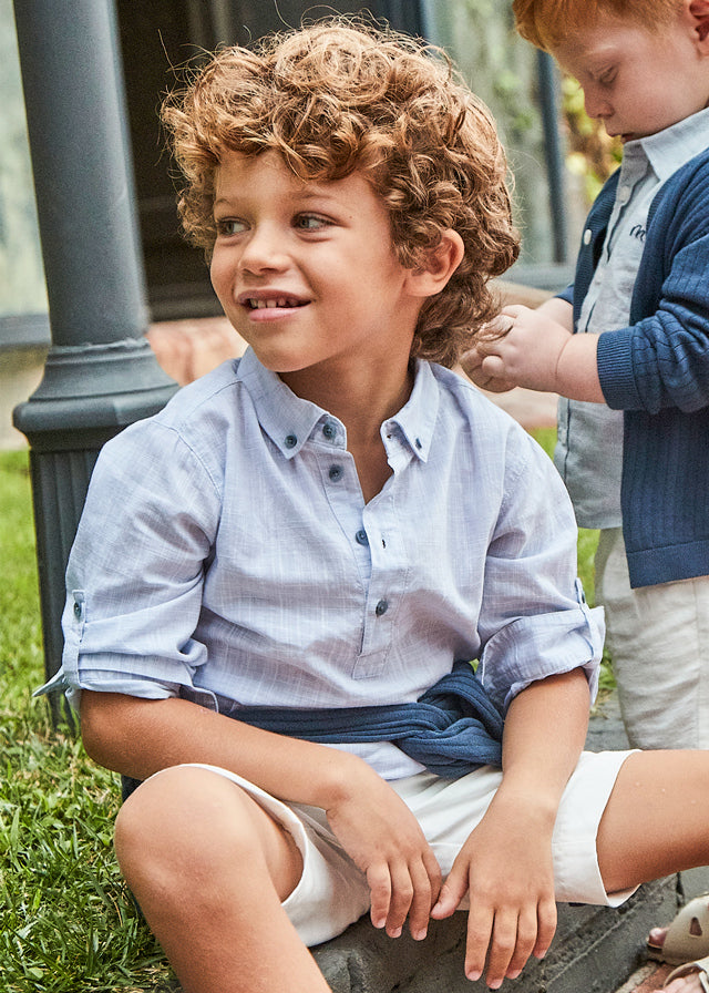 Boys Long Sleeve Polo Shirt
