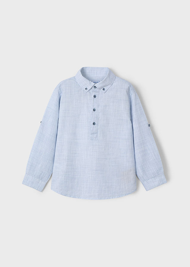 Boys Long Sleeve Polo Shirt