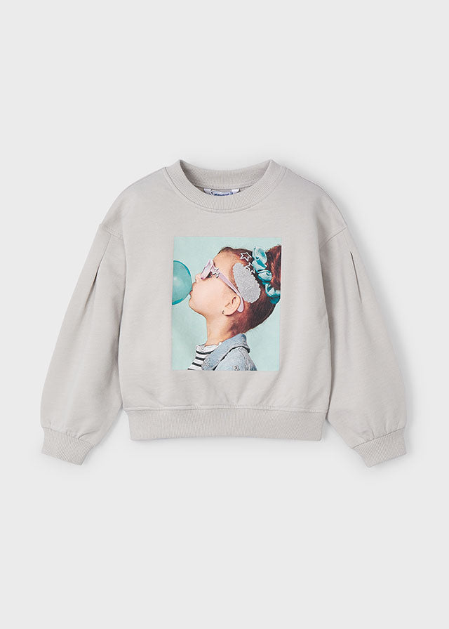 Girl's Pullover Sweatshirt